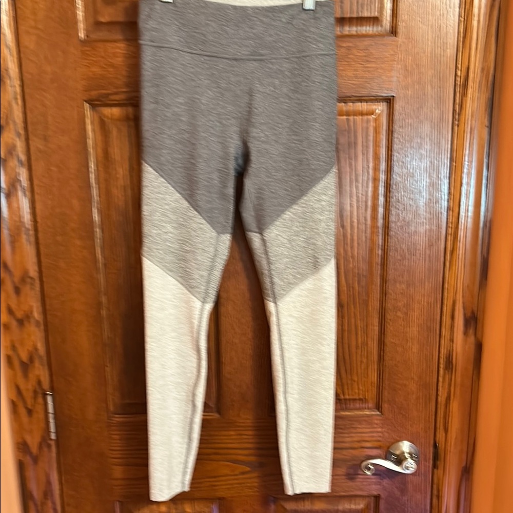Outdoor Voices leggings. Small. Varied colors of gray.